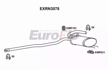 Амортизатор (EuroFlo: EXRN3078)