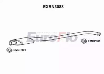 Амортизатор (EuroFlo: EXRN3088)