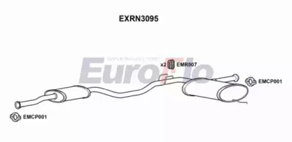 Амортизатор (EuroFlo: EXRN3095)