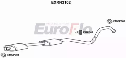 Амортизатор (EuroFlo: EXRN3102)