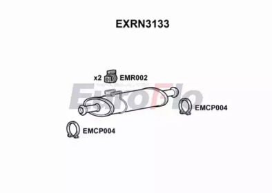 Амортизатор (EuroFlo: EXRN3133)