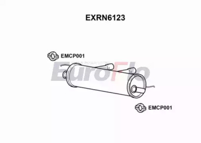 Амортизатор (EuroFlo: EXRN6123)