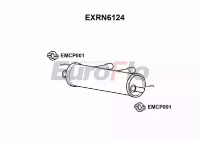 Амортизатор (EuroFlo: EXRN6124)