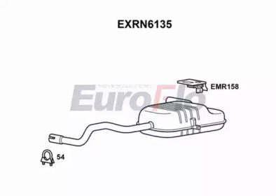 Амортизатор (EuroFlo: EXRN6135)