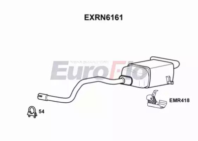 Амортизатор (EuroFlo: EXRN6161)