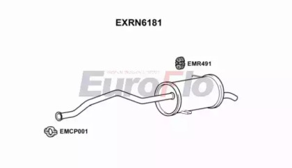 Амортизатор (EuroFlo: EXRN6181)