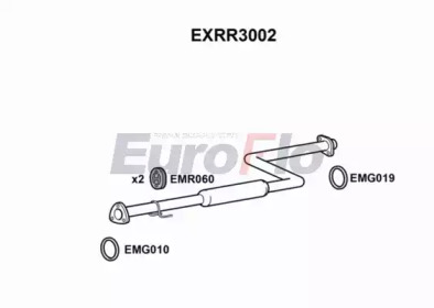 Амортизатор (EuroFlo: EXRR3002)