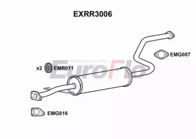 Амортизатор (EuroFlo: EXRR3006)