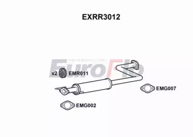 Амортизатор (EuroFlo: EXRR3012)