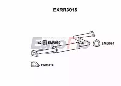 Амортизатор (EuroFlo: EXRR3015)