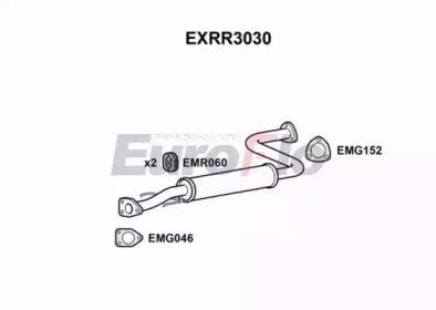 Амортизатор (EuroFlo: EXRR3030)