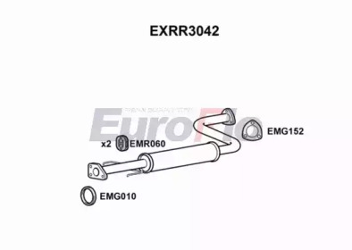 Амортизатор (EuroFlo: EXRR3042)