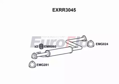 Амортизатор (EuroFlo: EXRR3045)