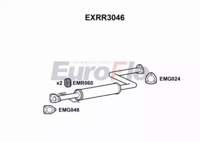 Амортизатор (EuroFlo: EXRR3046)