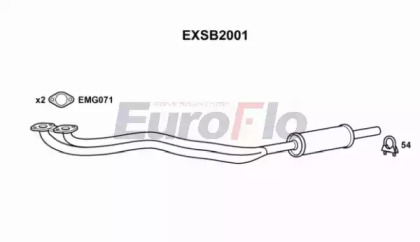 Трубка (EuroFlo: EXSB2001)