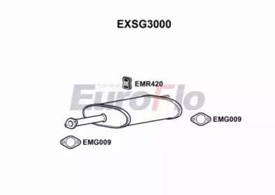 Амортизатор (EuroFlo: EXSG3000)