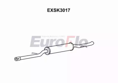 Амортизатор (EuroFlo: EXSK3017)