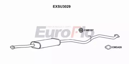 Амортизатор (EuroFlo: EXSU3029)