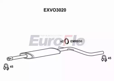 Амортизатор (EuroFlo: EXVO3020)