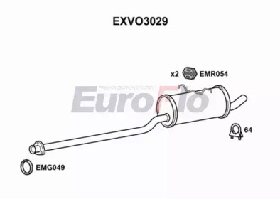 Амортизатор (EuroFlo: EXVO3029)