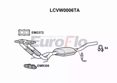 Катализатор (EuroFlo: LCVW0006TA)