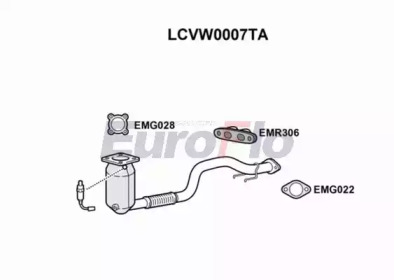 Катализатор (EuroFlo: LCVW0007TA)