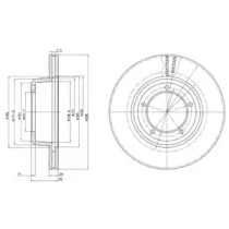 Тормозной диск (Dr!ve+: DP1010.11.0513)