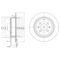 Тормозной диск (Dr!ve+: DP1010.11.0118)