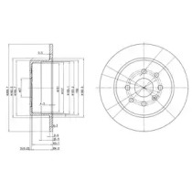 Тормозной диск (Dr!ve+: DP1010.11.0119)