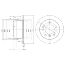 Тормозной диск (Dr!ve+: DP1010.11.0143)