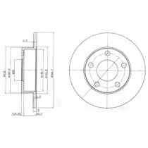 Тормозной диск (Dr!ve+: DP1010.11.0154)