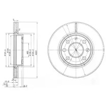 Тормозной диск (Dr!ve+: DP1010.11.0349)