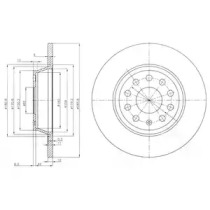 Тормозной диск (Dr!ve+: DP1010.11.0252)