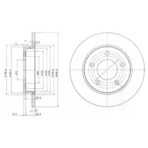 Тормозной диск (Dr!ve+: DP1010.11.0172)