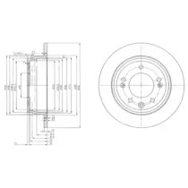 Тормозной диск (Dr!ve+: DP1010.11.0289)