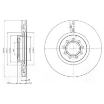 Тормозной диск (Dr!ve+: DP1010.11.0582)