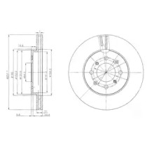 Тормозной диск (Dr!ve+: DP1010.11.0578)