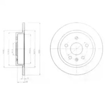 Тормозной диск (Dr!ve+: DP1010.11.0307)