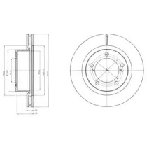 Тормозной диск (Dr!ve+: DP1010.11.0625)