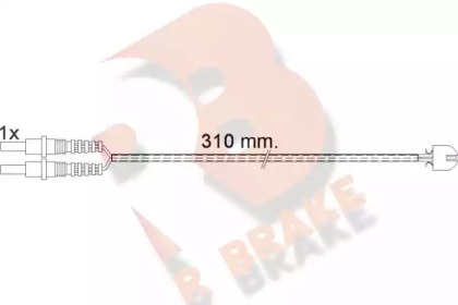 Контакт (R BRAKE: 610496RB)