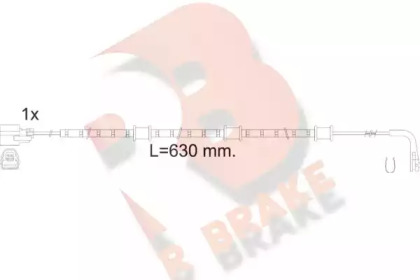 Контакт (R BRAKE: 610591RB)