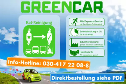 Чистка катализатора (GREENCAR Automotive: GR02-117537)