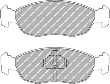 Комплект тормозных колодок (FERODO RACING: FCP876H)