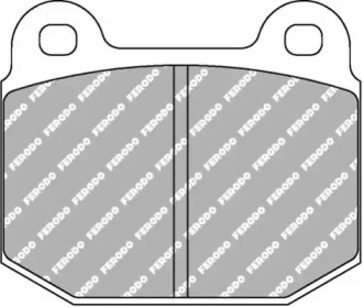 Комплект тормозных колодок (FERODO RACING: FCP116R)