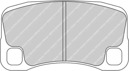 Комплект тормозных колодок (FERODO RACING: FRP3143W)
