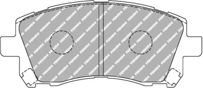 Комплект тормозных колодок (FERODO RACING: FCP1327H)