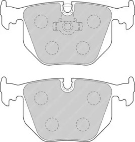 Комплект тормозных колодок (FERODO RACING: FCP1483W)