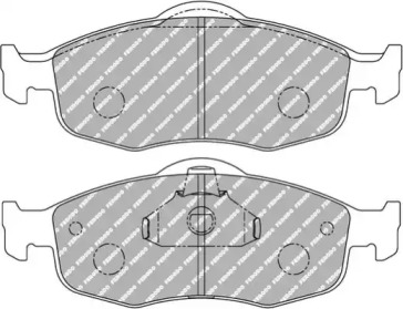 Комплект тормозных колодок (FERODO RACING: FCP766R)