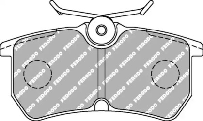 Комплект тормозных колодок (FERODO RACING: FCP1319H)