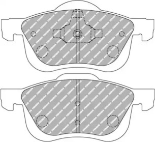 Комплект тормозных колодок (FERODO RACING: FCP1382H)